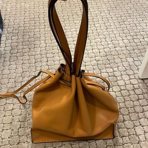Zara tan shoulder bag